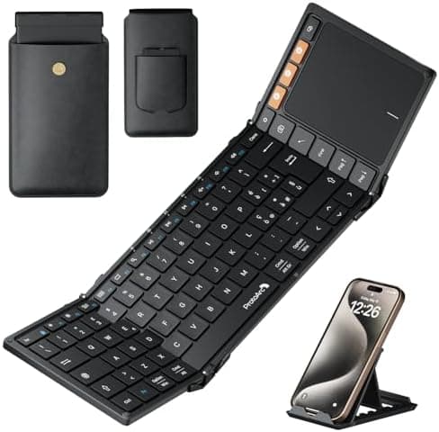 Migliori tastiere pieghevoli bluetooth con touchpad per tablet e smartphone